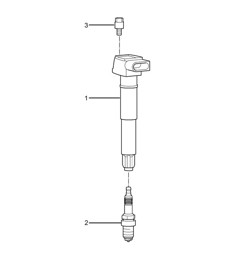 Ignition system 987.2 Boxster / Boxster S 2009-12 Ignition system 987.2 Boxster / Boxster S 2009-12