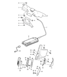 Telefoon 987.2 Boxster / Boxster S 2009-12