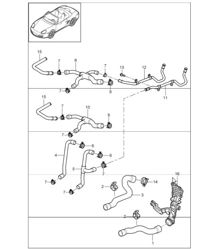water cooling - 1 - for 987 Boxster / Boxster S 2005-08