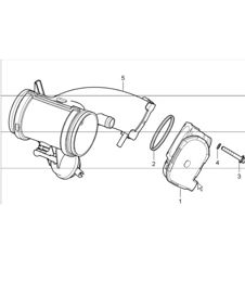 throttle body 986 Boxster / Boxster S 2005-08 throttle body 986 Boxster / Boxster S 2005-08