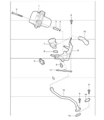 air injection 987 Boxster / Boxster S 2005-08