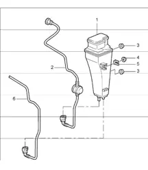 carbon canister 987 Boxster / Boxster S 2005-08
