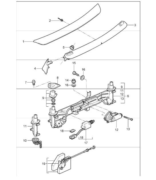 Diagram 803-07 Porsche Taycan (9J1) MK1 2020-2024 
