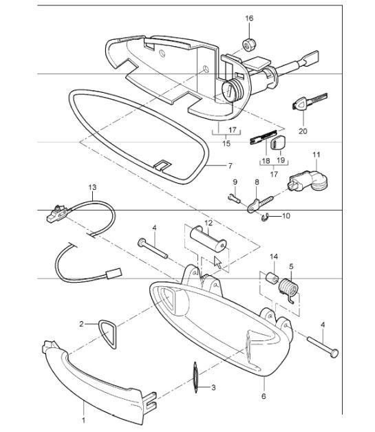 Diagram 804-20 Porsche Panamera 971 MK2 (2021-2023) 
