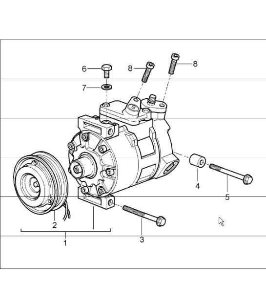 Diagram 813-15 Porsche Macan (95B) MK1 (2014-2018) Body