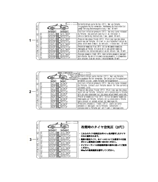 Signs/notices 987C.1 Cayman 2006-08