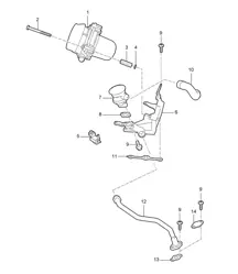 Inyección de aire - 9720, 9721, 9722 - 987C.1 Cayman 2.7L / 3.4L 2006-08