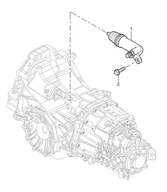 Diagram 301-005 Porsche Cayman S 3.4L 987C 2005-08 Transmission