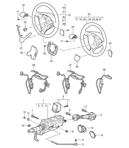 Diagram 403-005 Porsche 918 Spyder 4.6L 