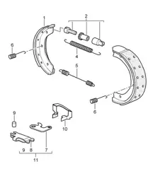 Frein à main 987C.1 Cayman 2006-08