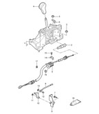 Hand Lever System, Pedal Cluster  Cayman 987C/981C (2005-2016)