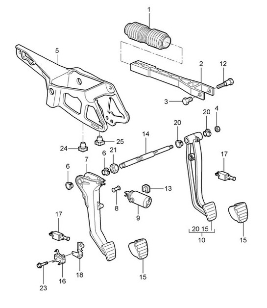 Diagram 702-000 Porsche Cayenne 9YB 2023>> 