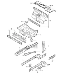 Front end / Individual parts 987C.1 Cayman 2006-08