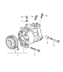 Kompressor 987C.1 Cayman 2006-09