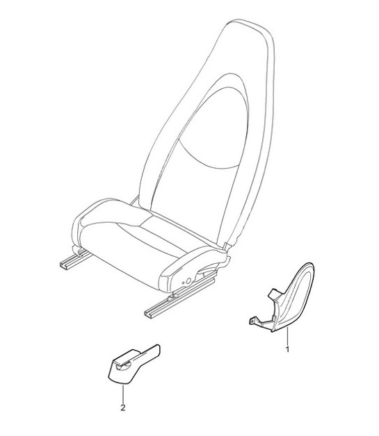 Diagram 817-000 Porsche Cayman 987C/981C (2005-2016) Body