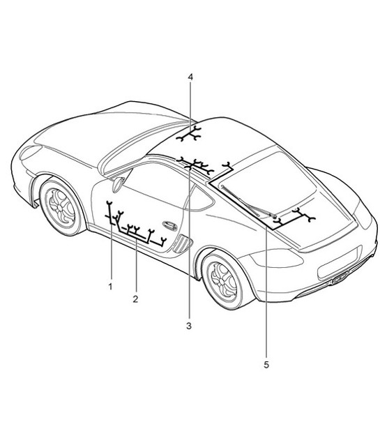 Diagram 902-015 Porsche Taycan (9J1) MK1 2020-2024 