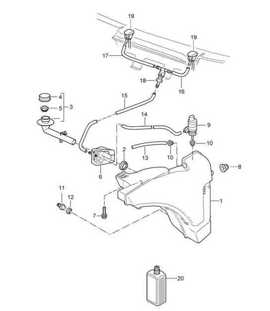 Diagram 904-010 Porsche Macan Turbo 3.6L V6 400Bhp Electrical equipment