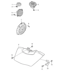 Altoparlante 987C.1 Cayman 2006-08