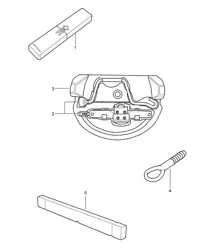 Cric à outils 987C.2 Cayman 2009-12