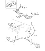 Fuel System, Exhaust System Cayman 987C/981C (2005-2016)