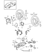 Front Axle, Steering  Cayman 987C/981C (2005-2016)