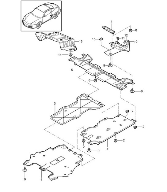 Diagram 801-070 Porsche Cayenne 9YB 2023>> 
