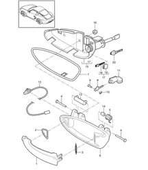 Türgriff 987C.2 Cayman 2009-12