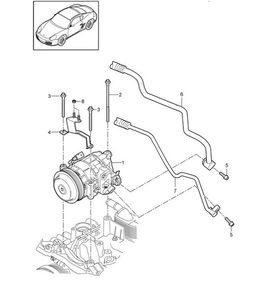 Diagram 813-015 Porsche Taycan (9J1) MK1 2020-2024 