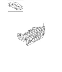Interruttore di comando 987C.2 Cayman 2009-12
