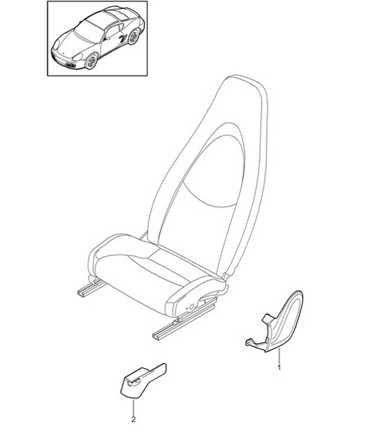 Diagram 817-000 Porsche Cayenne S V8 4.2L Diesel 382HP Body