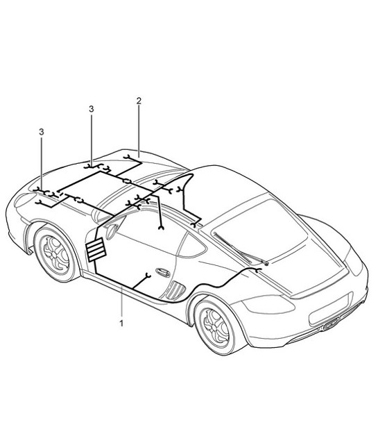 Diagram 902-010 Porsche 944 2.5L 8V 1982-87 