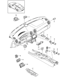 Commutateur 987C.2 Cayman 2009-12