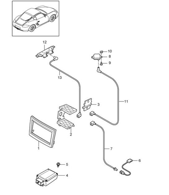 Diagram 911-001 Porsche Taycan (9J1) MK2 2024>> 