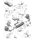 Fuel System, Exhaust System 991 (911) MK1 2012-2016