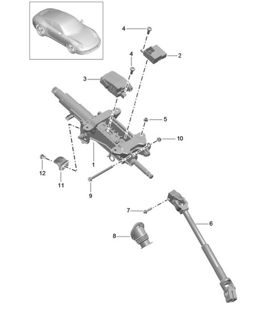 Diagram 403-006 Porsche Macan GTS Petrol 2.9L V6 380Bhp 