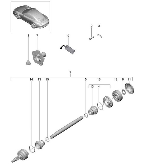 Diagram 501-005 Porsche Macan (95B) MK3 2022>> 