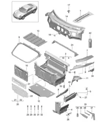 Frontend Einzelteile 991.1 2012-16