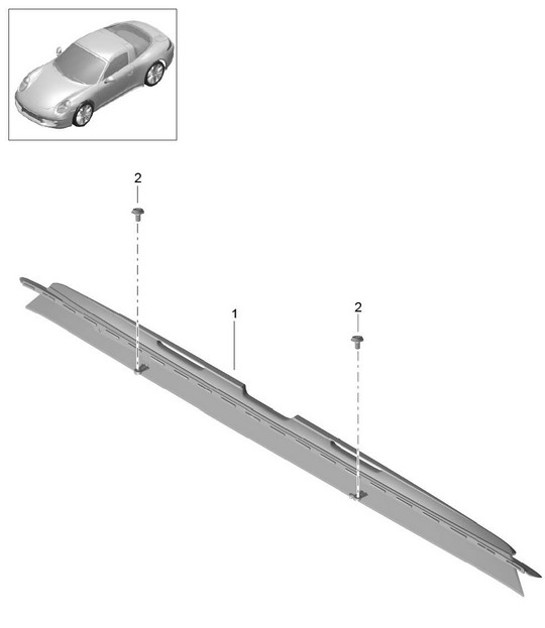 Diagram 811-010 Porsche Macan (95B) MK1 (2014-2018) Body