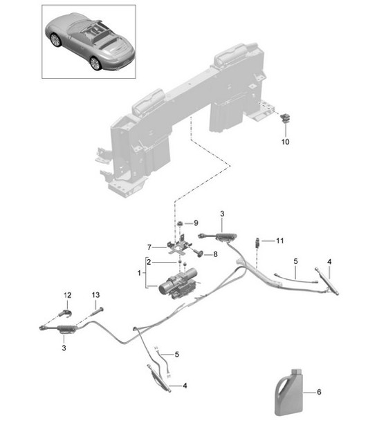 Diagram 811-055 Porsche Macan (95B) MK1 (2014-2018) Body