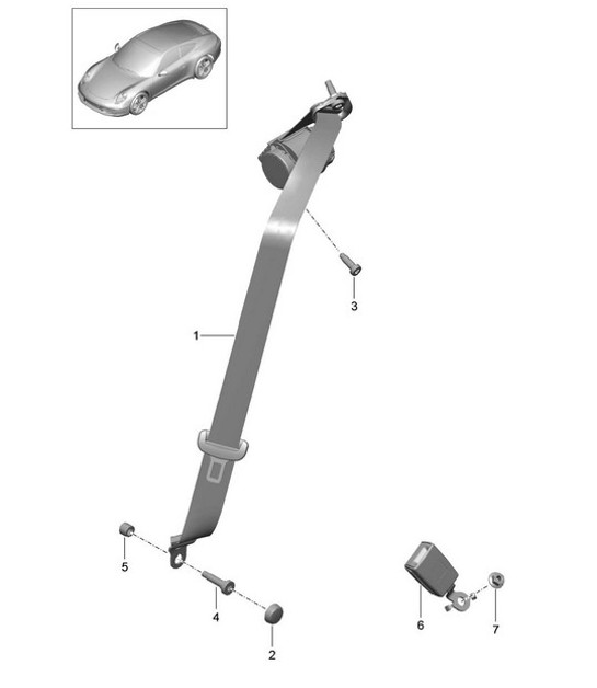 Diagram 812-005 Porsche Cayenne S/GTS 4.8L 2007>> Body