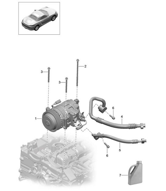 Diagram 813-015 Porsche Cayenne Turbo / Turbo S 4.8L 2007>> Body