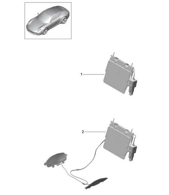 Diagram 817-022 Porsche Macan (95B) MK1 (2014-2018) Body
