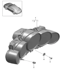 Instruments / Dial / Coloured 991.1 2012-16