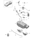 Fuel System, Exhaust System 991 (911) MK2 2016-2019