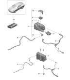 Fuel System, Exhaust System 991 (911) MK2 2016-2019