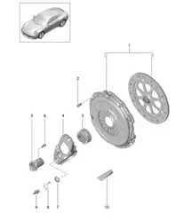 Kupplung - G9105,G9106, G9135+ PR:487 - 991.2 Carrera 2017-19
