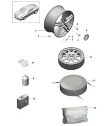 Llantas 991.2 Carrera 2017-19 Llantas 991.2 Carrera 2017-19