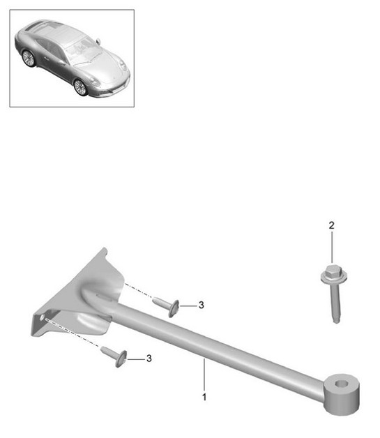 Diagram 801-015 Porsche 996 C2 3.4L 1997-08/01 Body