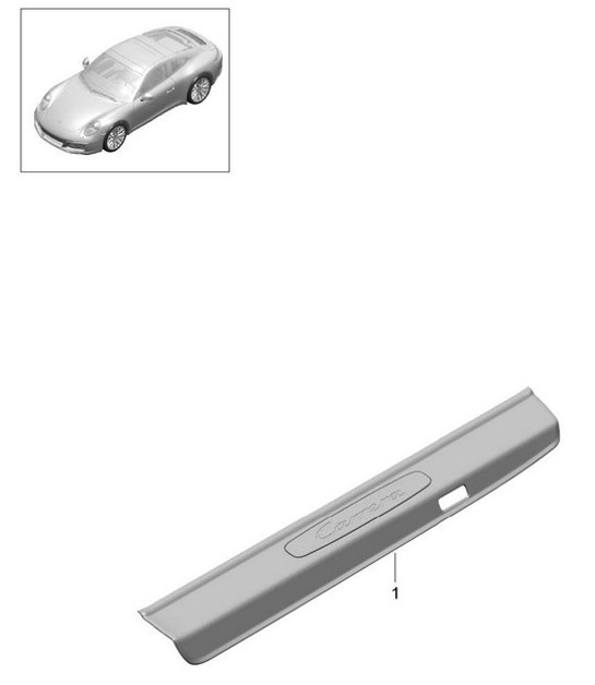 Diagram 807-055 Porsche Cayenne Turbo / Turbo S 4.8L 2007>> Body