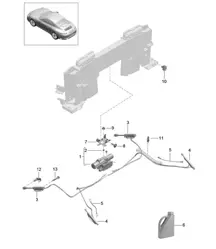 Cabrioverdeck / Antriebsmechanismus - CABRIO - 992.1 Carrera 2017-19